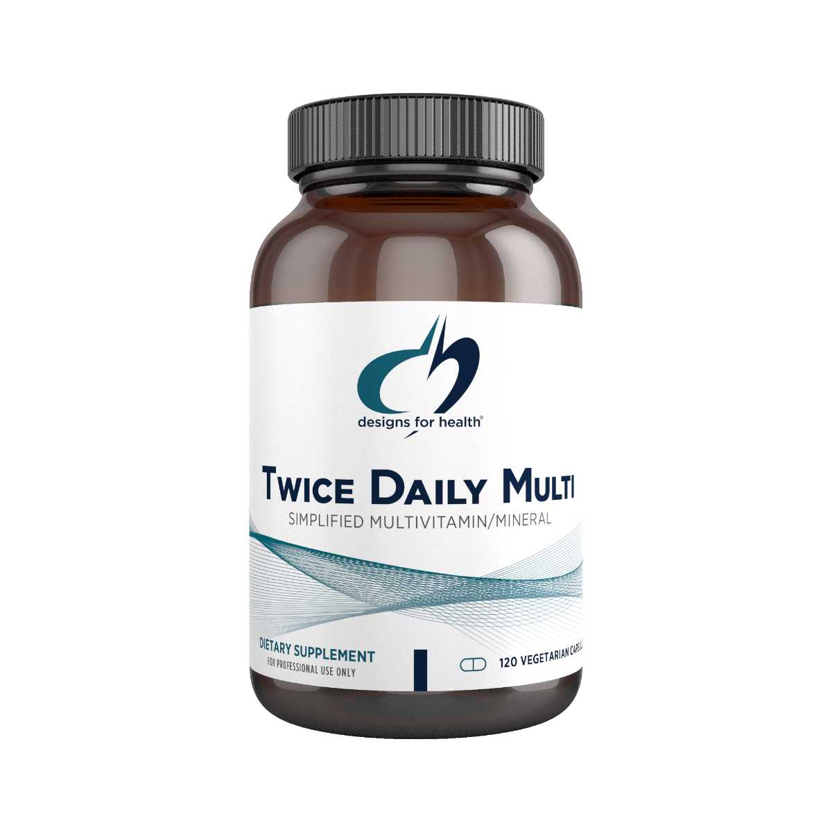 Twice Daily Multi - 120 Capsules | Designs For Health