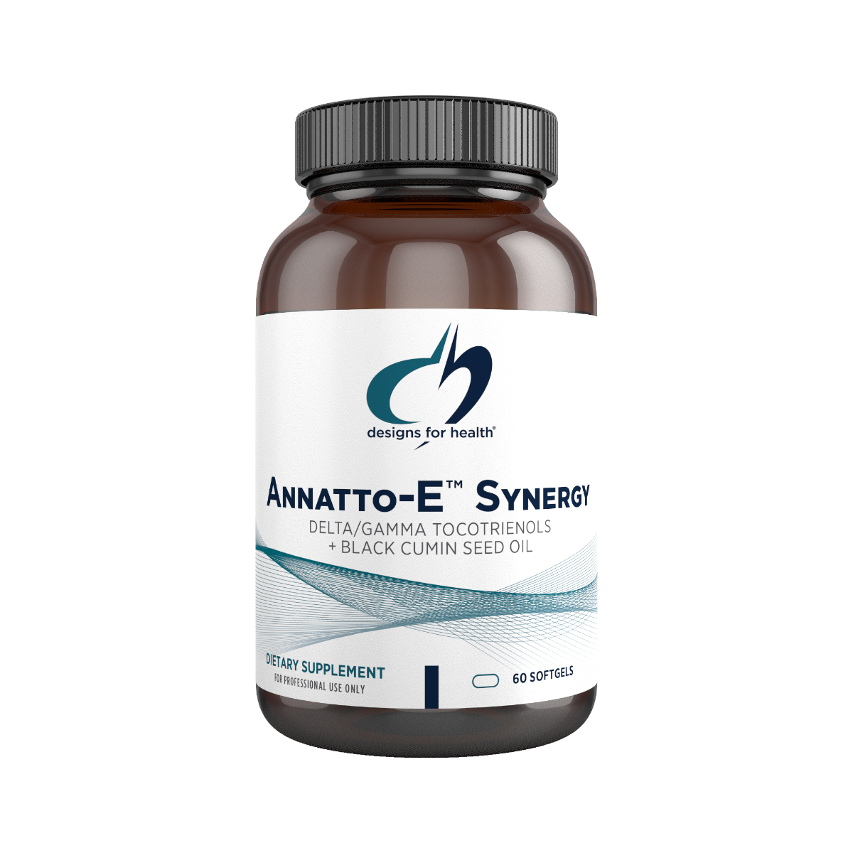 Annatto-E Synergy with Black Cumin Seed Oil - 60 Softgels | Designs For Health
