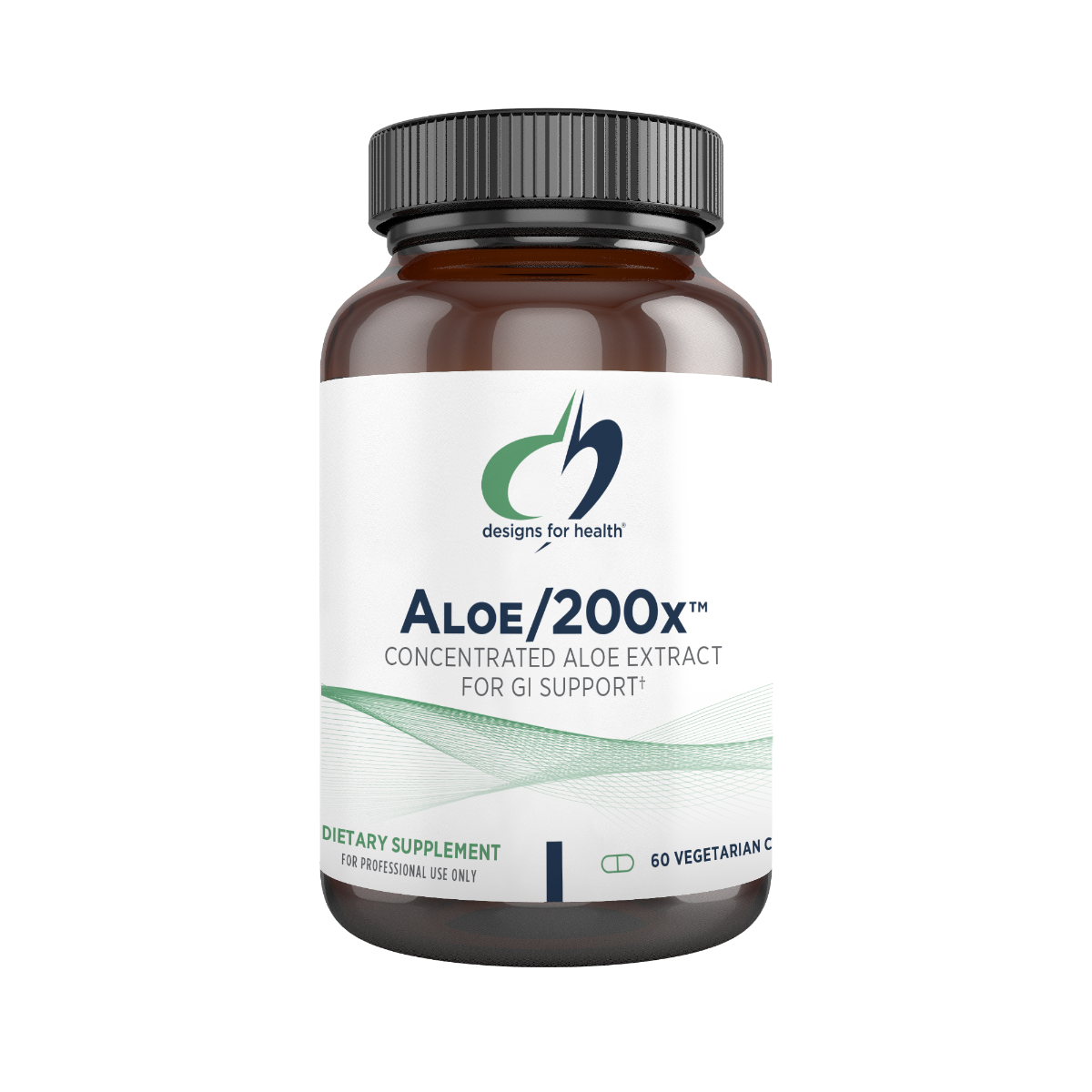 Aloe/200 X - 60 Capsules | Designs For Health