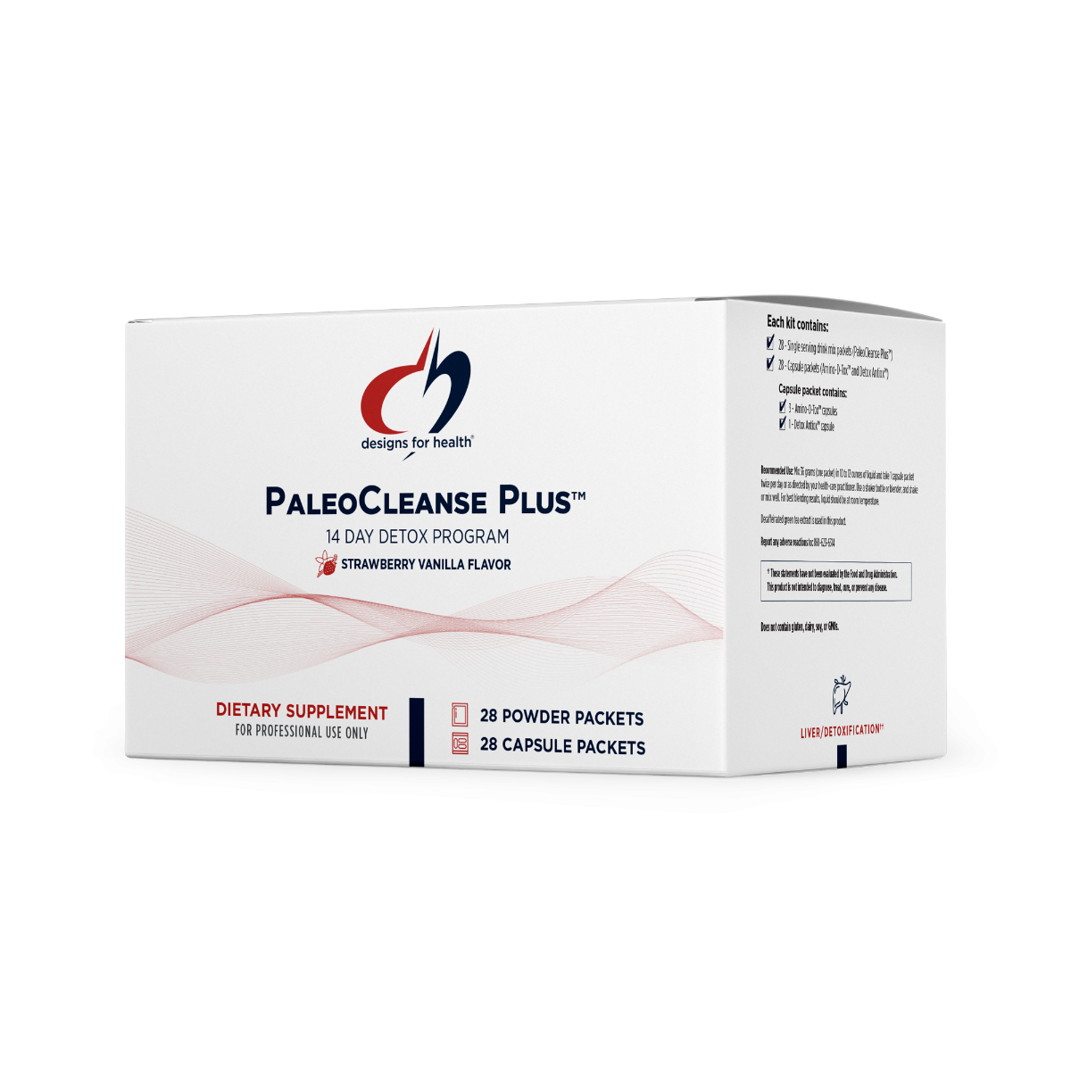 PaleoCleanse Plus 14 Day Detox Program - Strawberry Vanilla | Designs For Health
