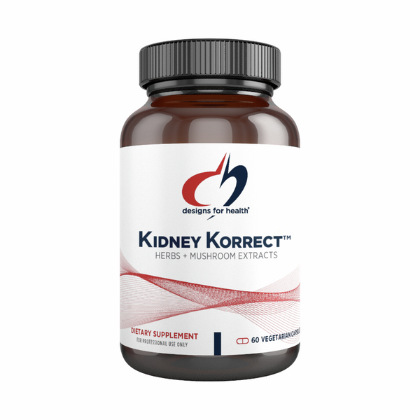 Kidney Korrect - 60 Capsules - Designs For Health | Amrita Nutrition