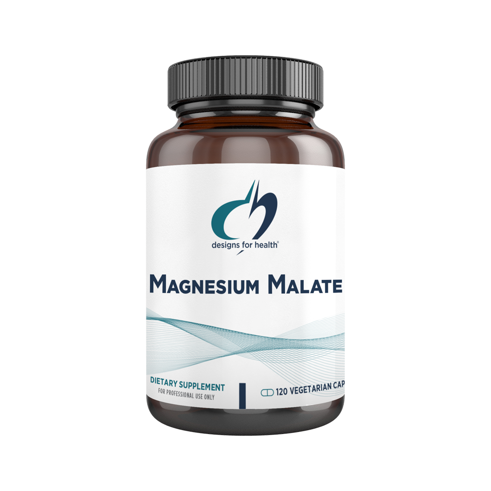 Magnesium Malate - 120 Capsules | Designs For Health
