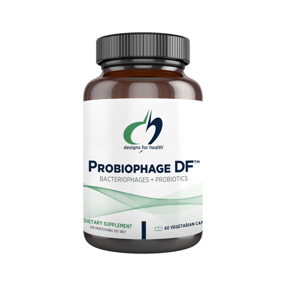 Probiophage DF - 60 Capsules | Designs For Health