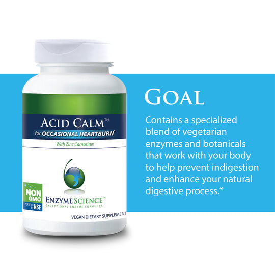 Acid Calm - 90 Capsules | Enzyme Science