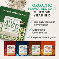 Aura Sea Salt - Wild Garlic - 80g | Feel Complete