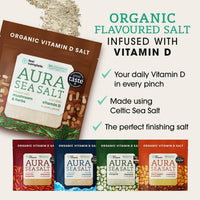 Aura Sea Salt - Mushroom & Herbs - 80g | Feel Complete