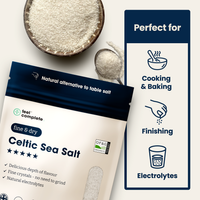 Celtic Sea Salt - Fine & Dry -  400g | Feel Complete