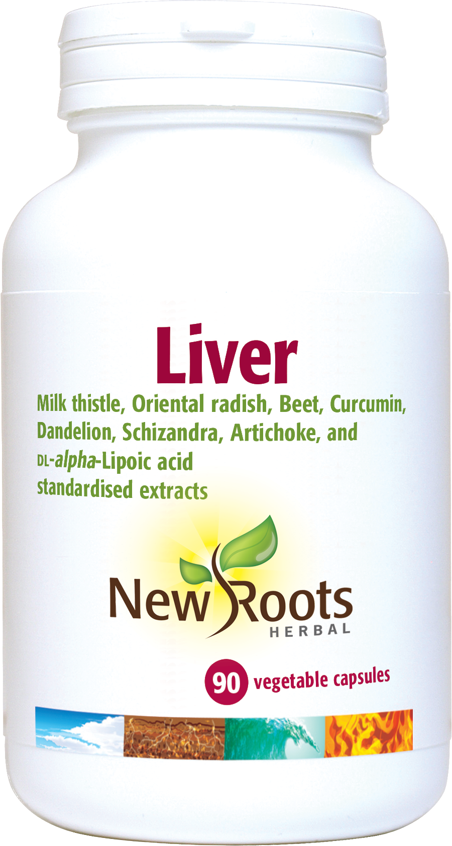 Liver - 90 Capsules | New Roots Herbal