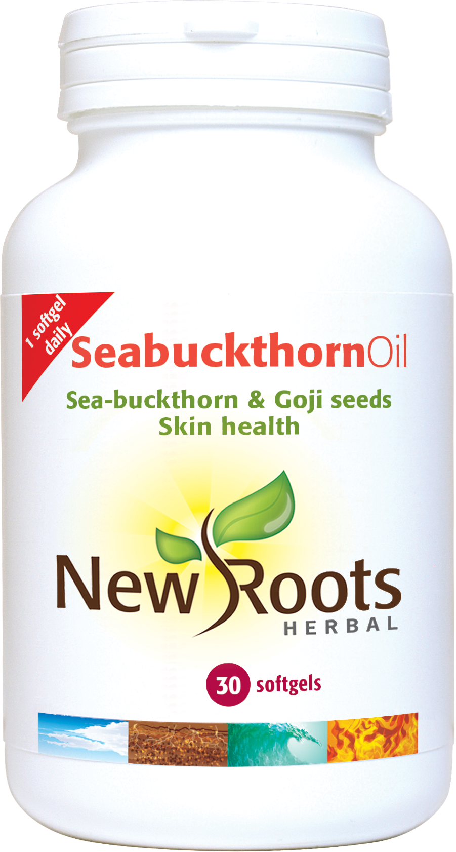Seabuckthorn Oil - 30 Softgels | New Roots Herbal