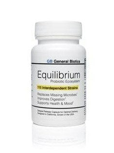 Equilibrium Probiotic Ecosystem - 30 Capsules | General Biotics