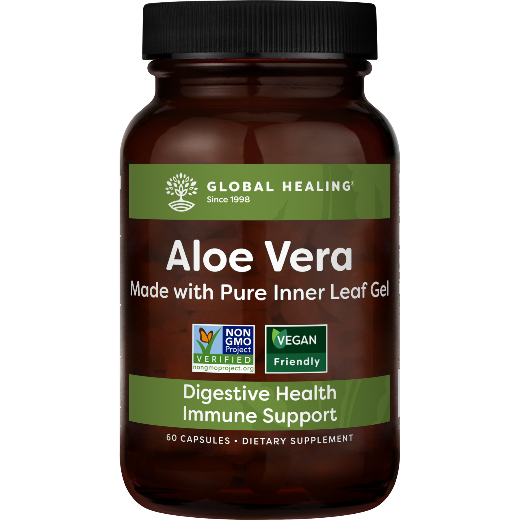 Aloe Vera - 60 Capsules | Global Healing