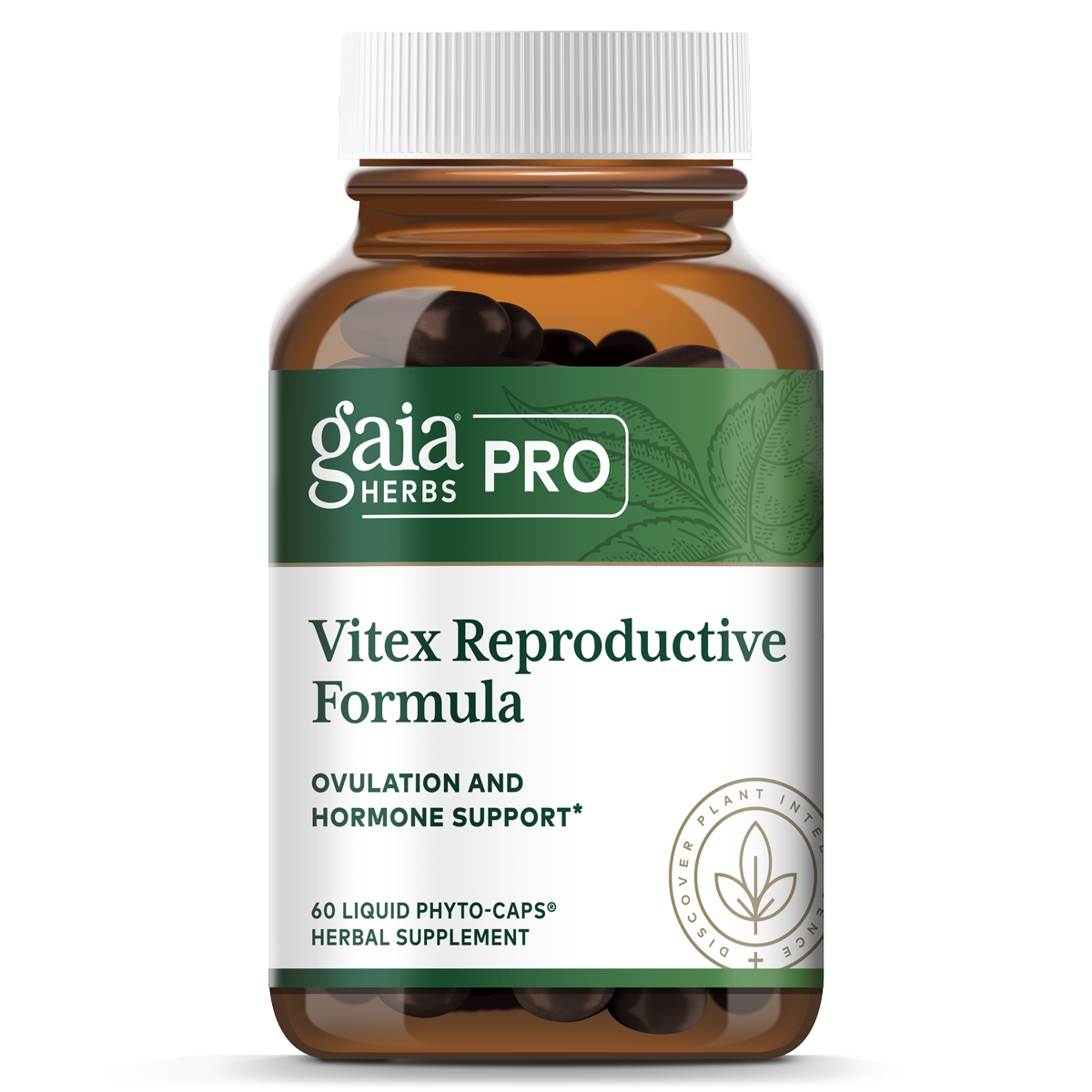 Vitex Reproductive Formula - 60 Liquid Phyto-Caps | Gaia Herbs