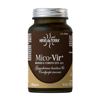 Mico-Vir+ (Reishi & Cordyceps) - 70 Capsules | Hifas da Terra
