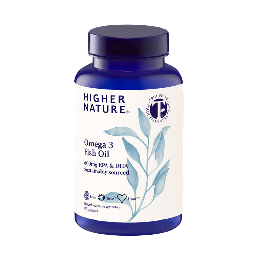 Omega 3 Fish Oil - 90 Capsules | Higher Nature
