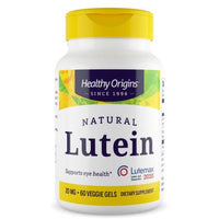 Lutein 20mg - 60 Softgels | Healthy Origins