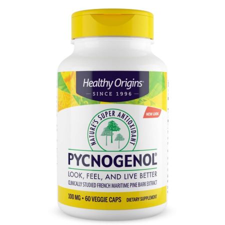 Pycnogenol 100mg - 60 Capsules | Healthy Origins