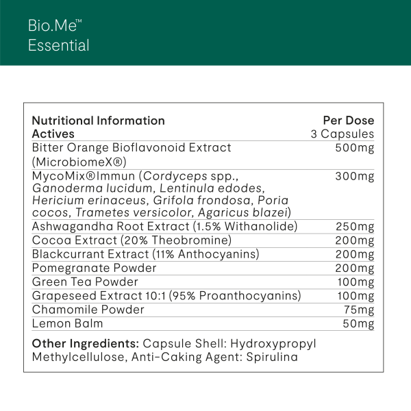 Bio.Me Essential - 90 Capsules | Invivo Healthcare
