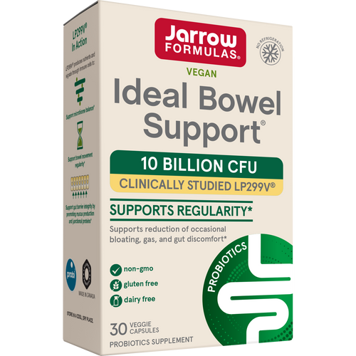 Ideal Bowel Support (L. Plantarum 299v) - 30 Capsules | Jarrow Formulas