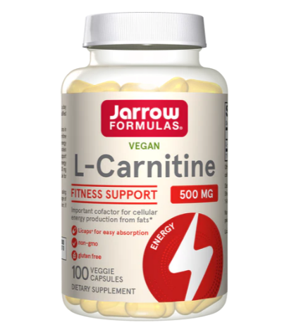 L-Carnitine 500mg - 100 Capsules | Jarrow Formulas