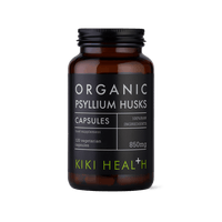 Organic Psyllium Husks - 120 Capsules | KIKI Health