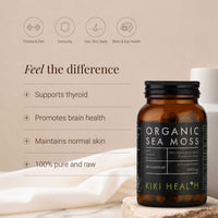 Organic Sea Moss - 90 Capsules | KIKI Health