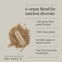 Organic Organ Complex - 180 Capsules | KIKI Health