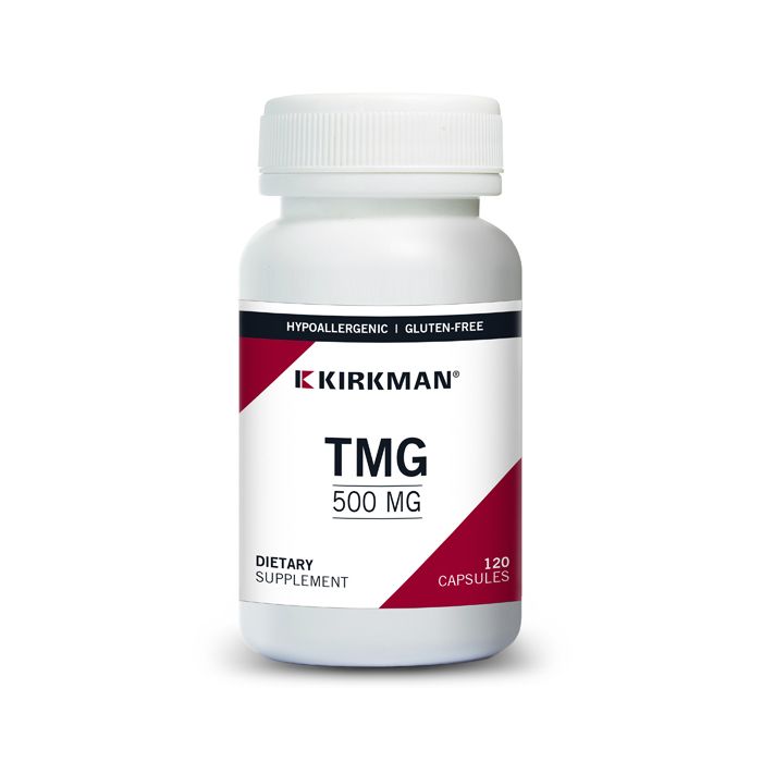 TMG 500mg - 120 Capsules | Kirkman Labs