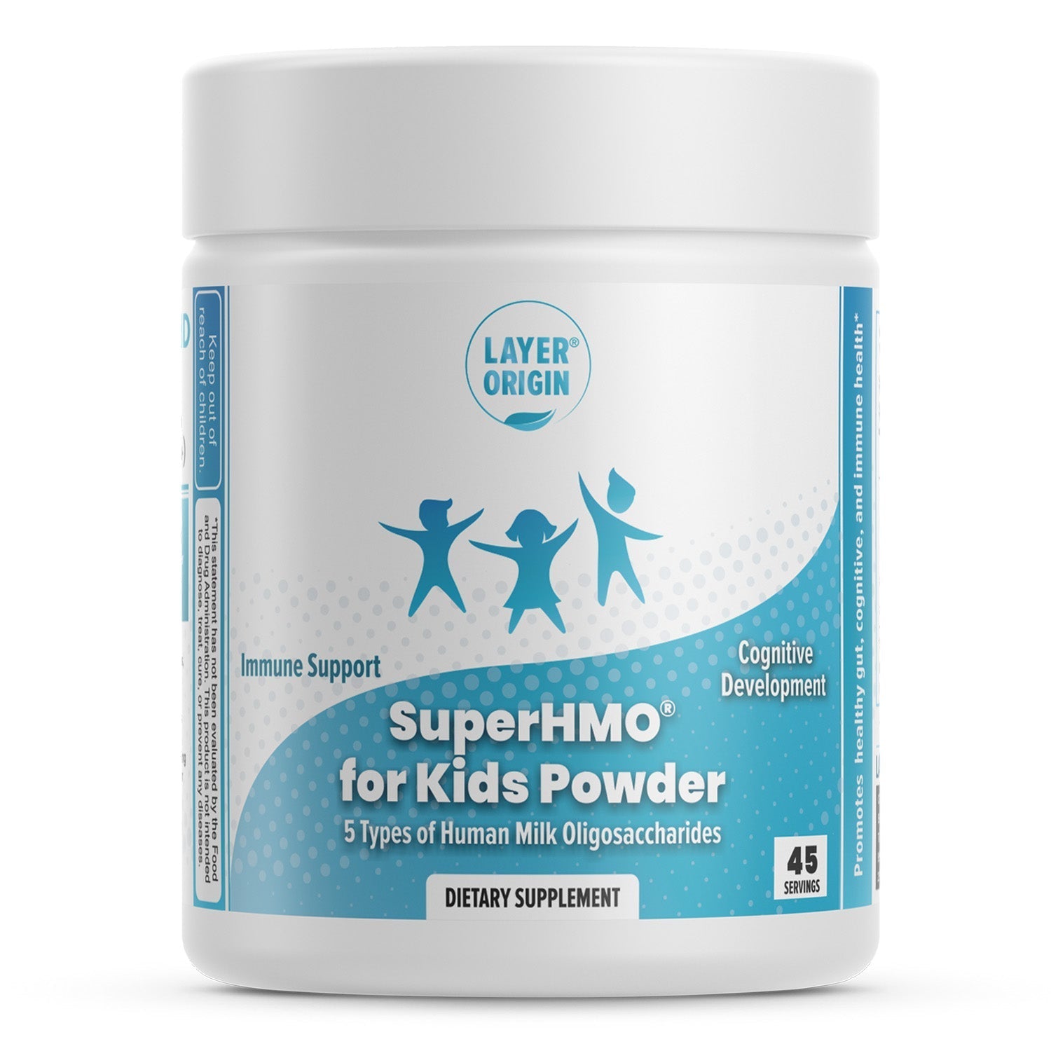SuperHMO for Kids Powder - 45 Servings | Layer Origin