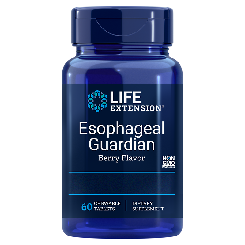 Esophageal Guardian - 60 Chewable Tablets | Life Extension