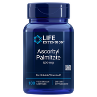 Ascorbyl Palmitate 500 mg - 100 Capsules | Life Extension