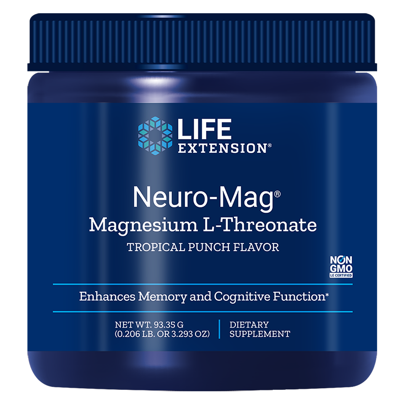 Neuro-Mag (Magnesium L-Threonate) - 93.35g | Life Extension