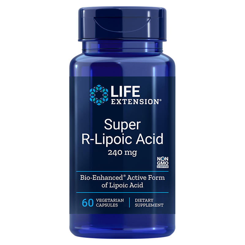 Super R-Lipoic Acid 240mg - 60 Capsules | Life Extension