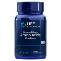 Branched Chain Amino Acids - 90 Capsules | Life Extension