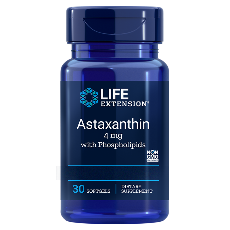 Astaxanthin with Phospholipids - 30 Softgels | Life Extension