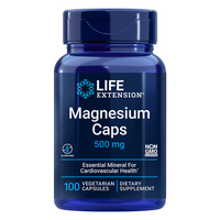 Magnesium Caps 500mg - 100 Capsules | Life Extension