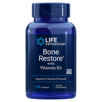 Bone Restore with Vitamin K2 - 120 Capsules | Life Extension