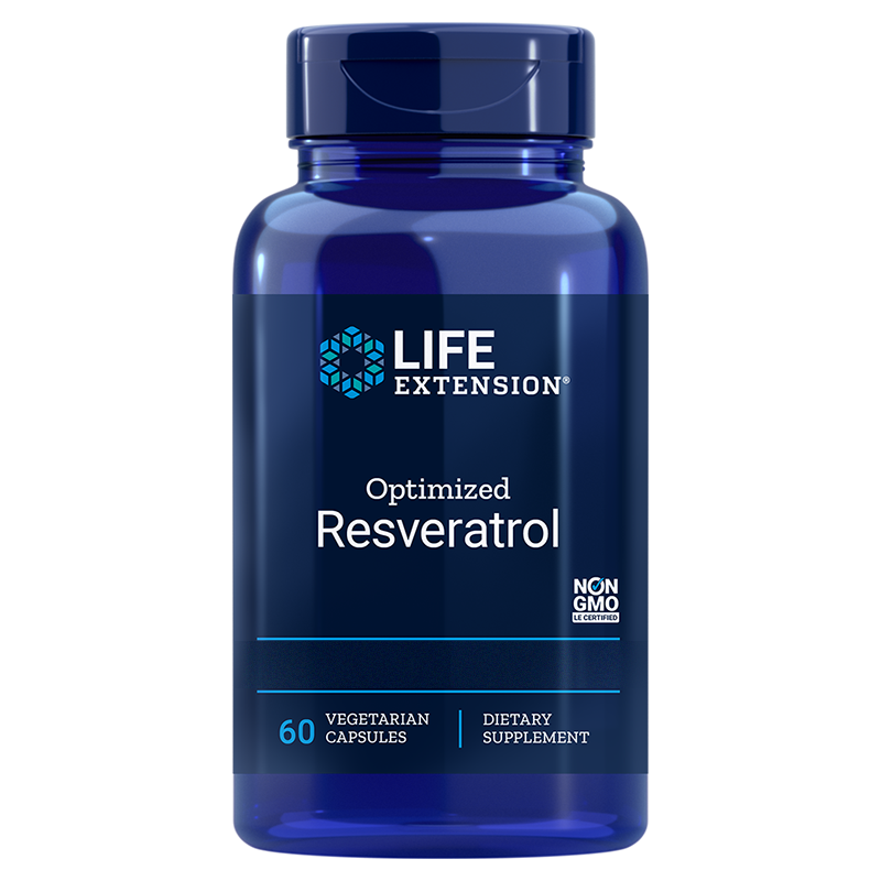 Optimized Resveratrol - 60 Capsules | Life Extension