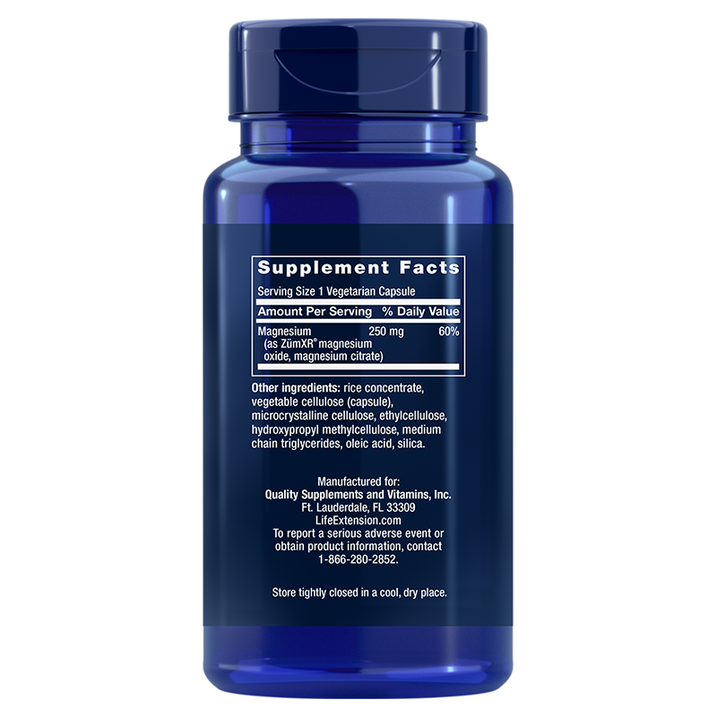 Extend-Release Magnesium - 60 Capsules | Life Extension