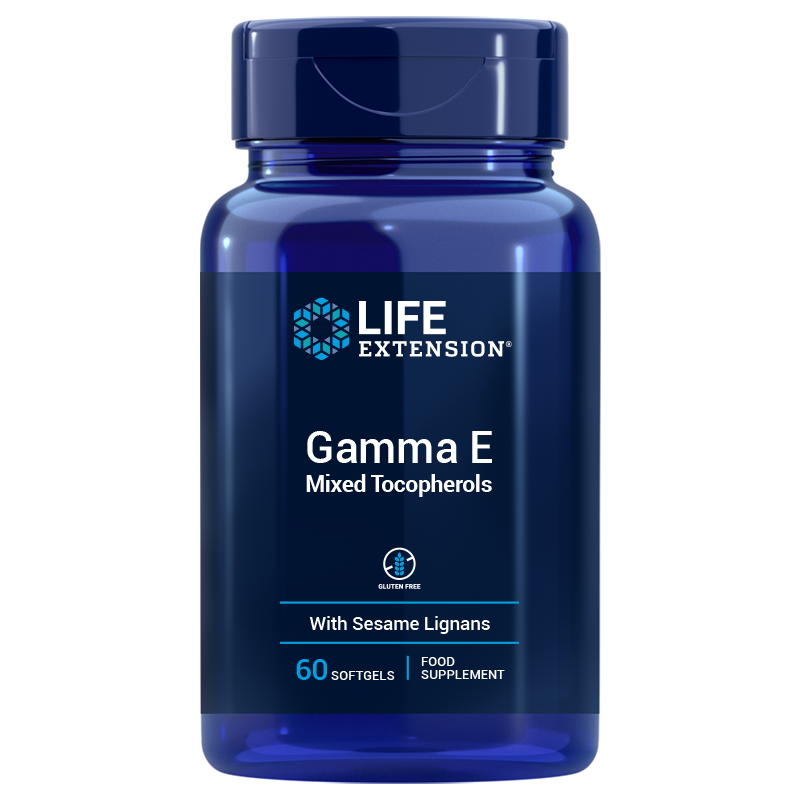 Gamma E Mixed Tocopherols - 60 Softgels | Life Extension