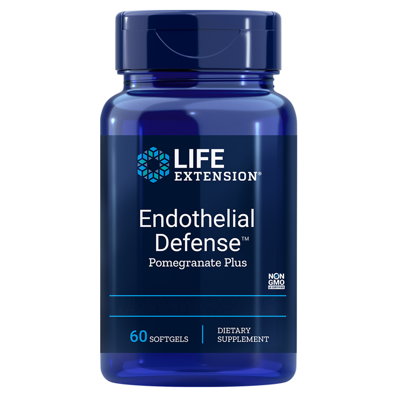 Endothelial Defense Pomegranate Plus - 60 Softgels | Life Extension