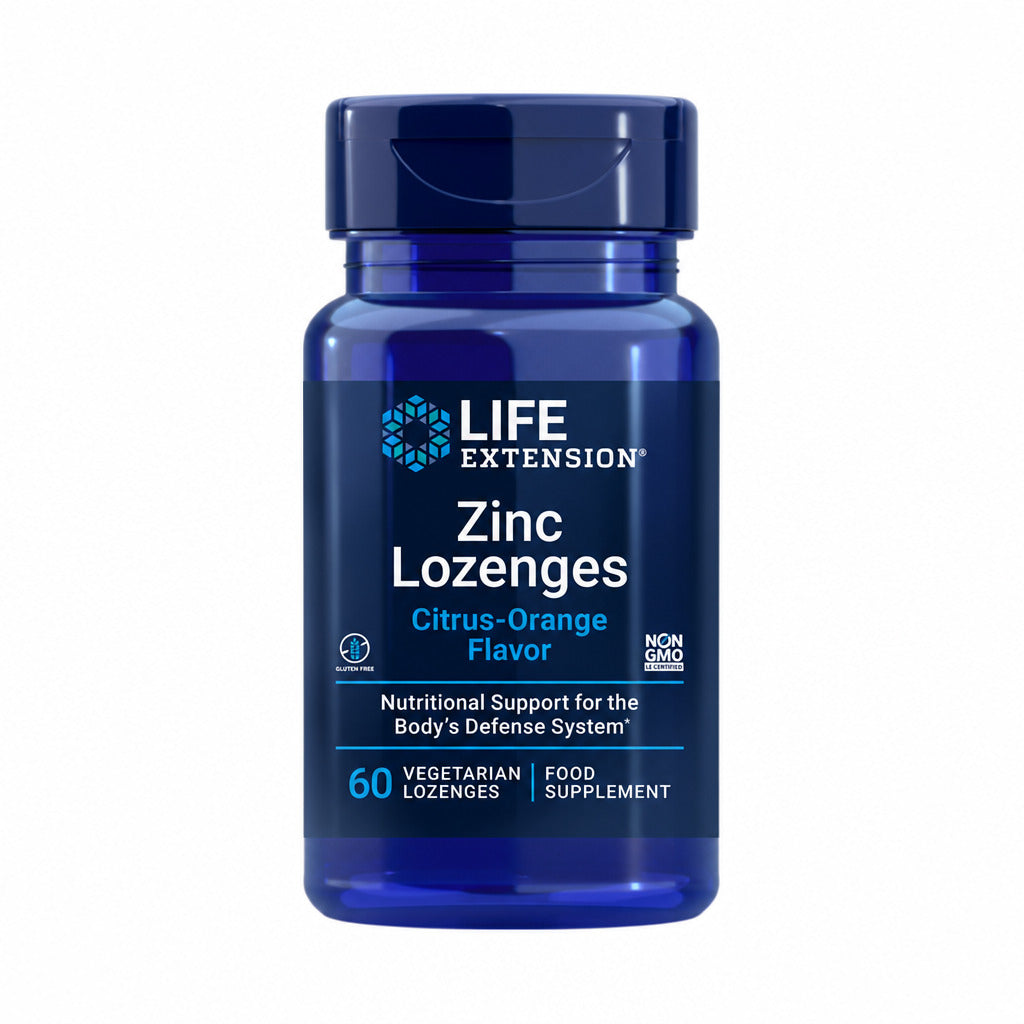Zinc Lozenges - 60 Lozenges | Life Extension