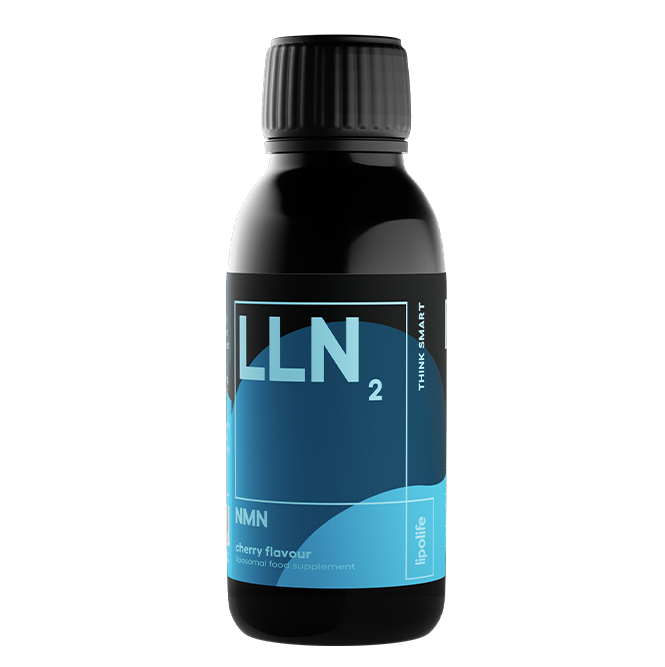 LLN2 Nicotinamide Mononucleotide NMN (Cherry Flavour) - 150ml | LipoLife