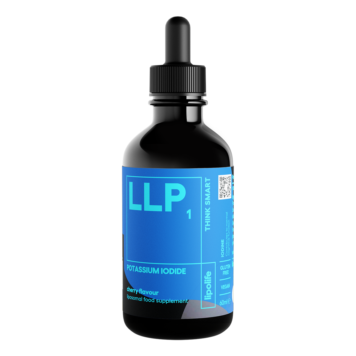 LLP1 Potassium Iodide (Cherry Flavour) - 60ml | LipoLife