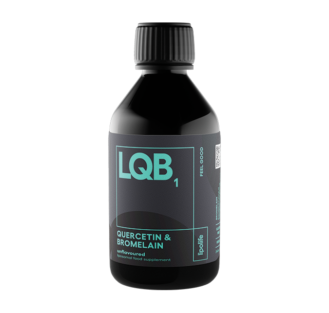 LQB1 Quercetin & Bromelain - 240ml | LipoLife