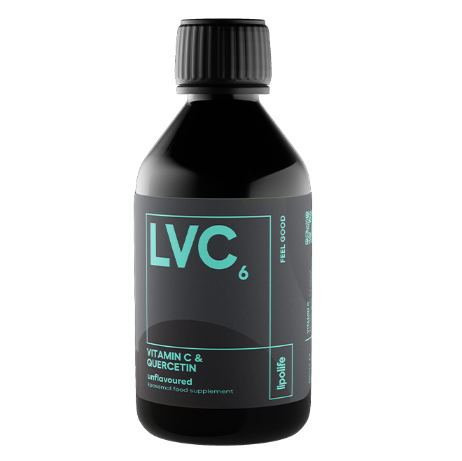 LVC6 Vitamin C & Quercetin - 250ml | LipoLife