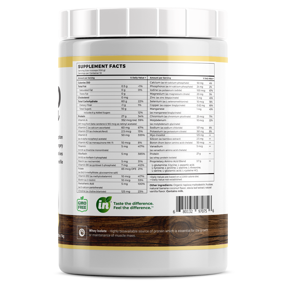 Absorb Plus Banana Coconut Creme - 1kg | Imix Nutrition