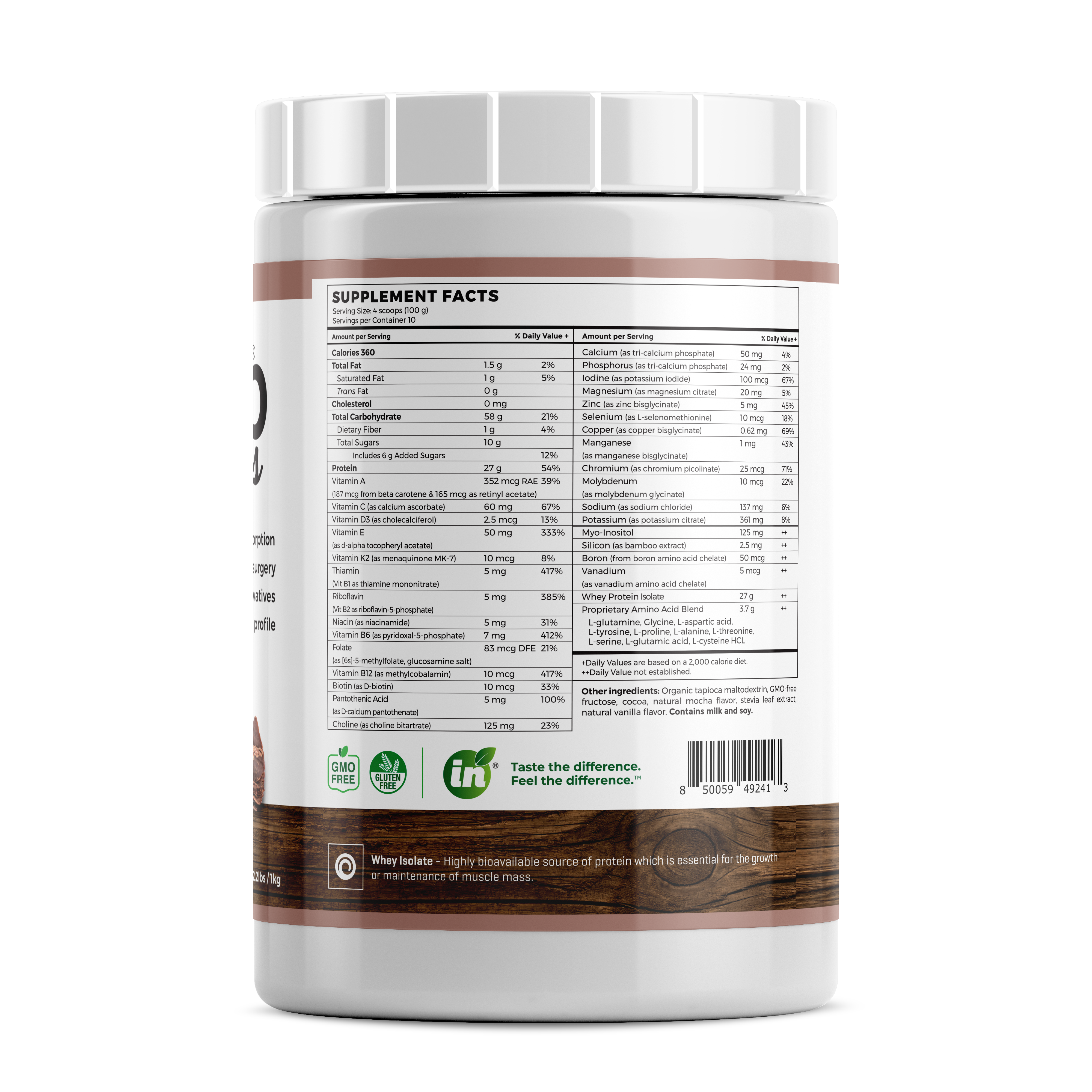 Absorb Plus Mocha Grande - 1kg | Imix Nutrition
