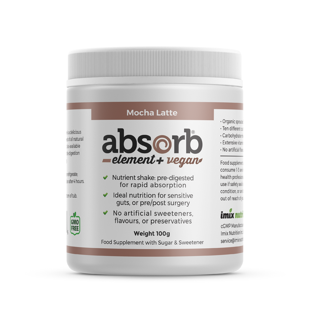 Absorb Element+ Vegan Mocha Latte - 100g (Sample Size) | Imix Nutrition