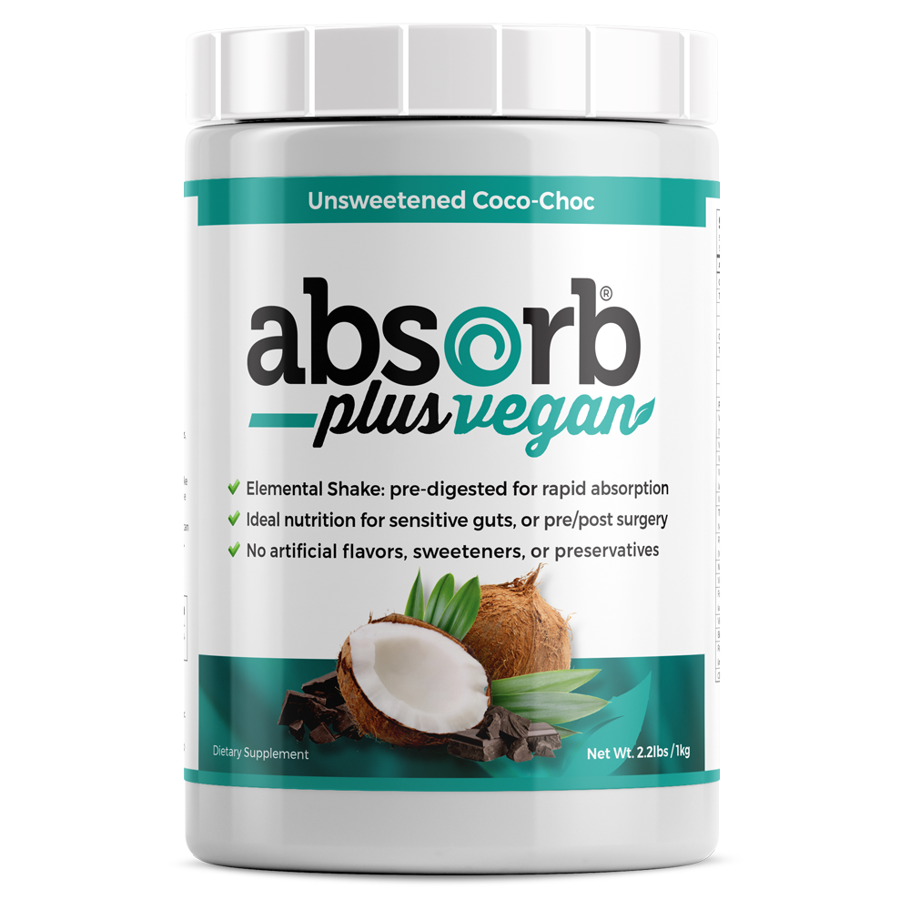 Absorb Plus Vegan Unsweetened Coco-Choc - 1kg | Imix Nutrition