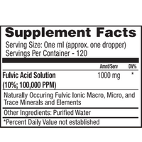 Fulvic Active 400X - 120ml | Mother Earth Labs